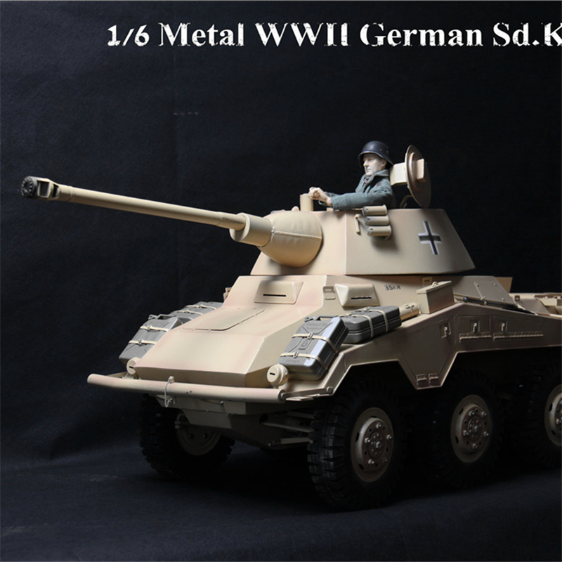 Milicast BG086 1/76 Resin WWII German SdKfz 234/1 ArmoredCar